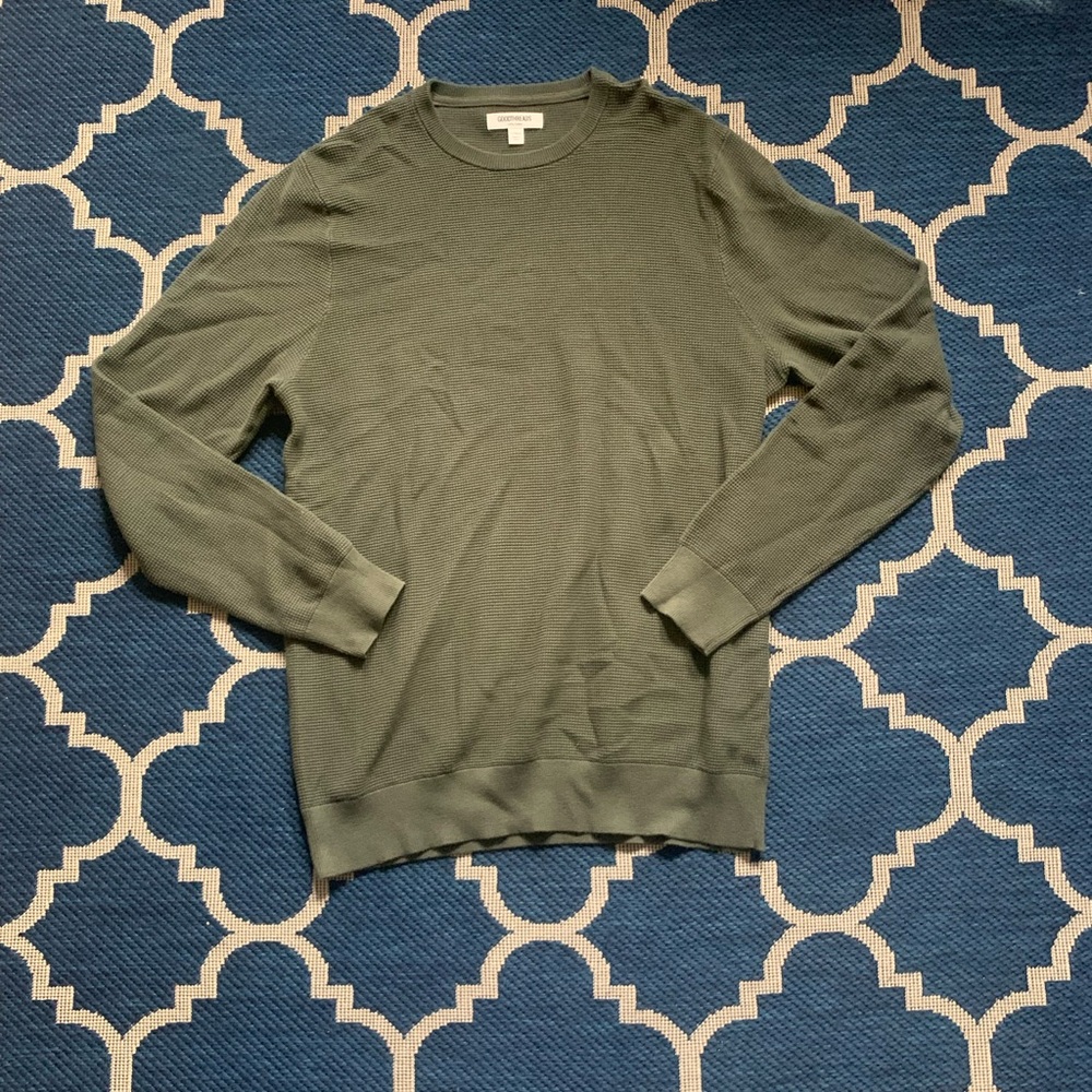 NWT Goodthreads Mens Waffle Shirt